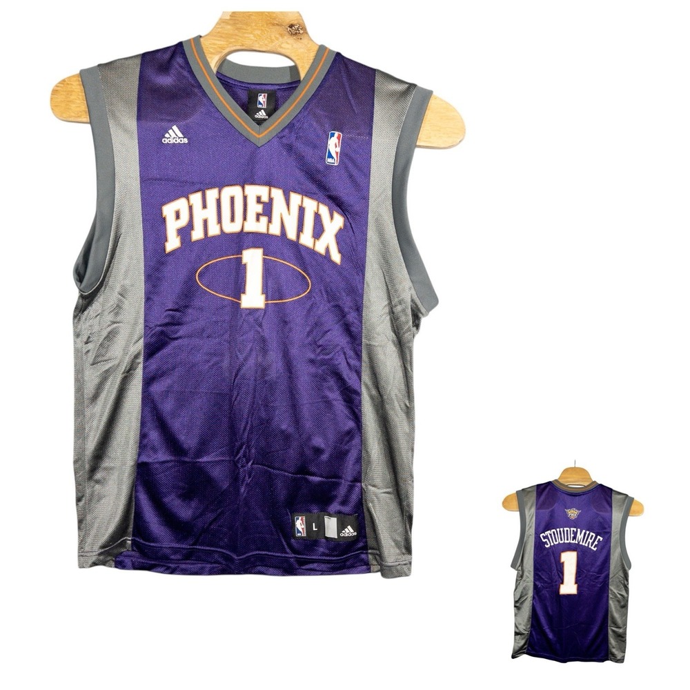 Adidas NBA Phoenix Suns Amare Stoudemire Jersey Mens Large Basketball Jersey‎